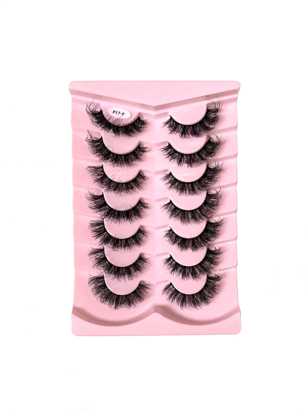7/10 Pairs Faux Mink Strip Lashes 3D Mink Eyelashes Reusable Fluffy Make Up False Lashes extenstion