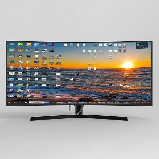 34" Curved Ultrawide Gaming Monitor UWQHD 165Hz 1500R 1ms HDR FreeSync Height/Tilt Adjustable PC Screen