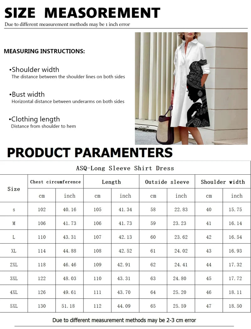 Summer New Women's Dresses Fashion Character Art Pattern Loose Large Size Casual Temperament Commuter Irregular Long Skirt Tops