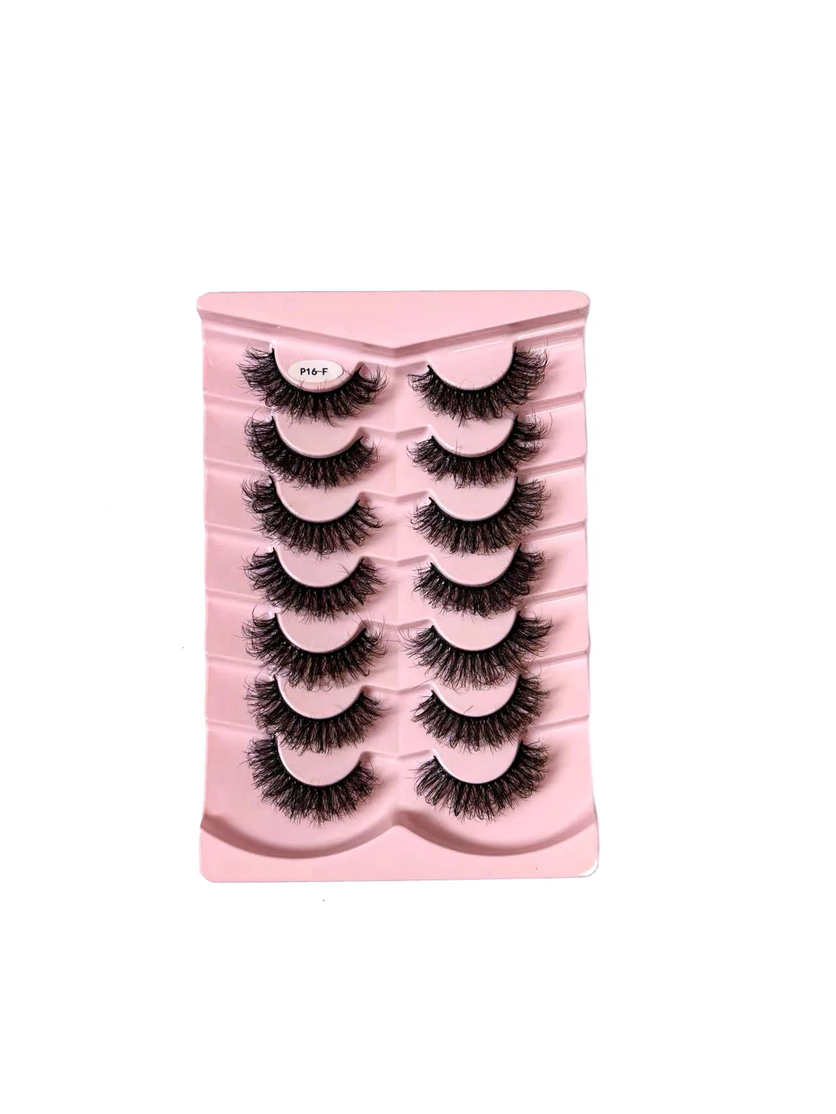 7/10 Pairs Faux Mink Strip Lashes 3D Mink Eyelashes Reusable Fluffy Make Up False Lashes extenstion