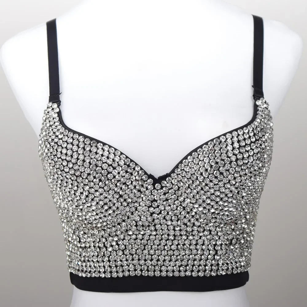 Sexy Club Tanks Tops Women Shaper Camisole Ladies Crop Top Blusas Streetwear Camis Corset Shirt Woman Clothes Camiseta Mujer
