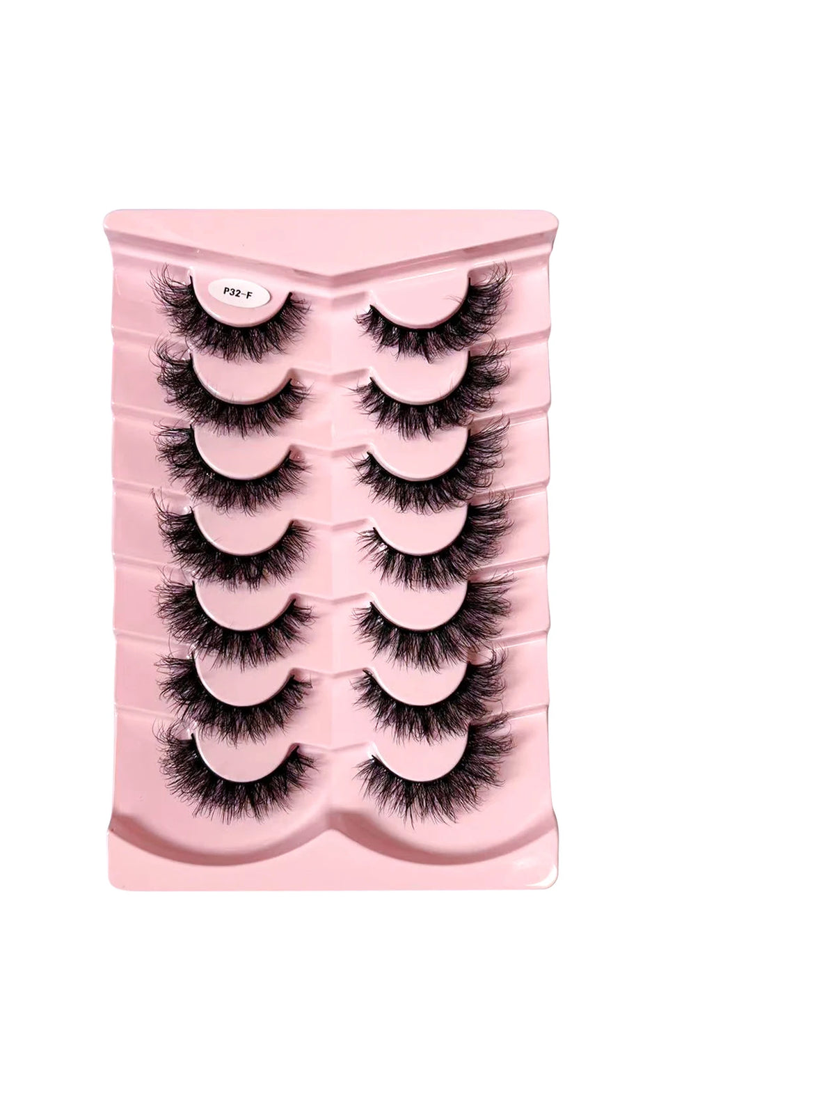 7/10 Pairs Faux Mink Strip Lashes 3D Mink Eyelashes Reusable Fluffy Make Up False Lashes extenstion