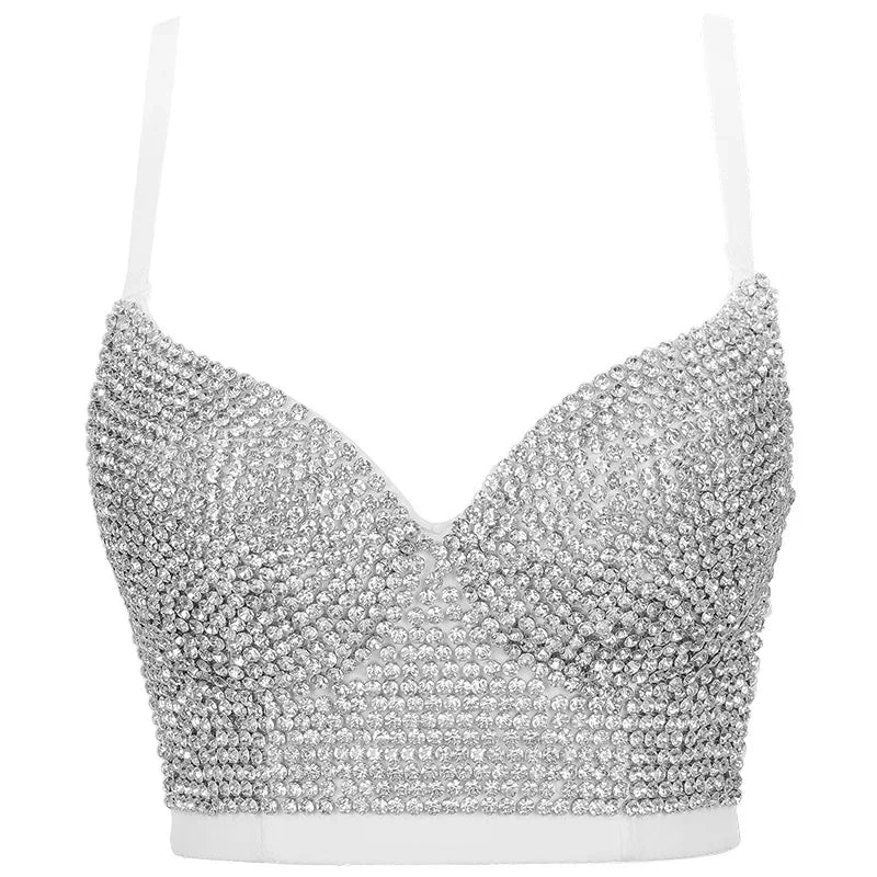 Sexy Club Tanks Tops Women Shaper Camisole Ladies Crop Top Blusas Streetwear Camis Corset Shirt Woman Clothes Camiseta Mujer
