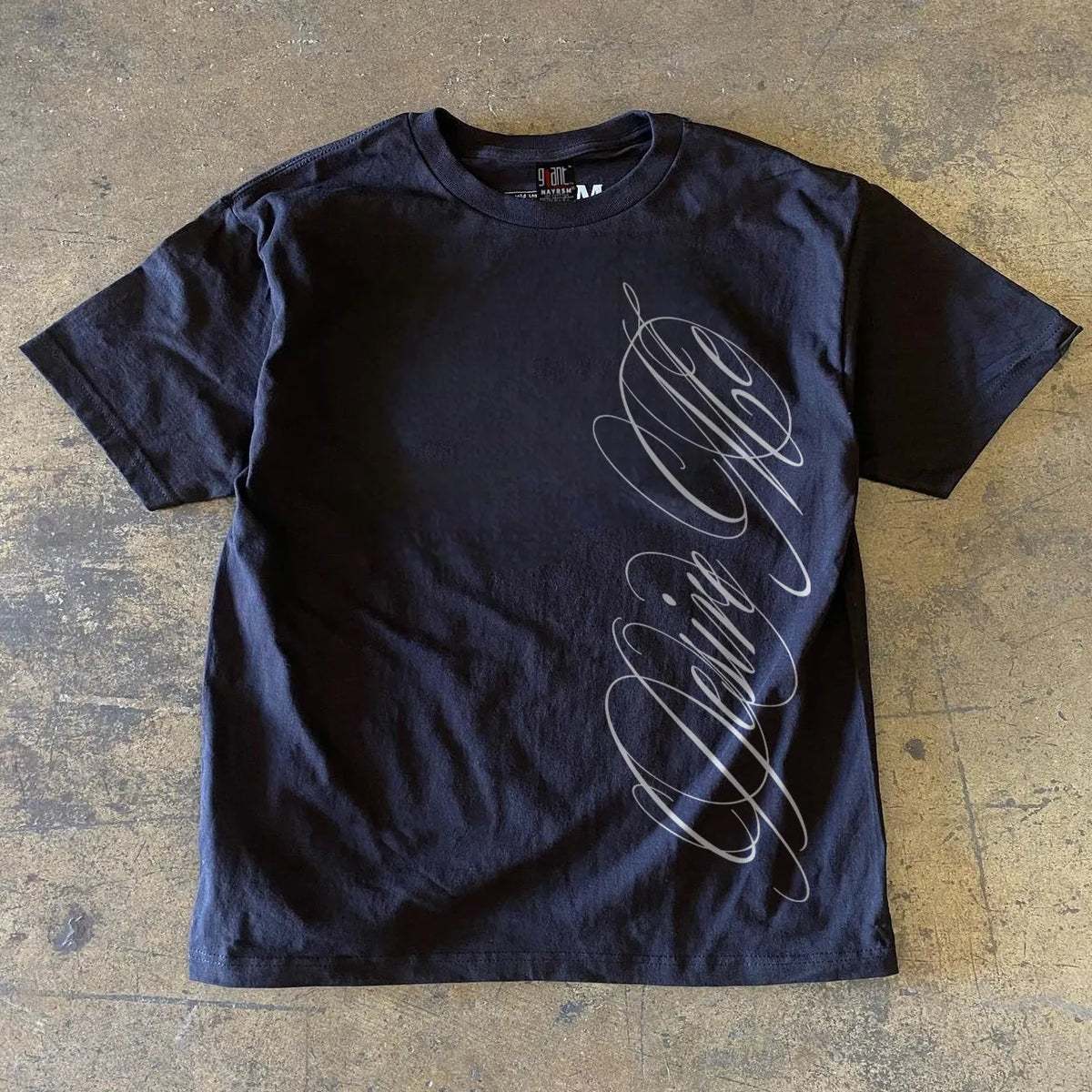 Personalized Side Abstract Letter Printed T-shirt Summer Fashion Men's and Women's Top Casual Daily Personalized Wearing