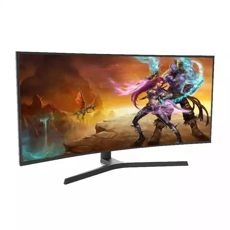 34" Curved Ultrawide Gaming Monitor UWQHD 165Hz 1500R 1ms HDR FreeSync Height/Tilt Adjustable PC Screen