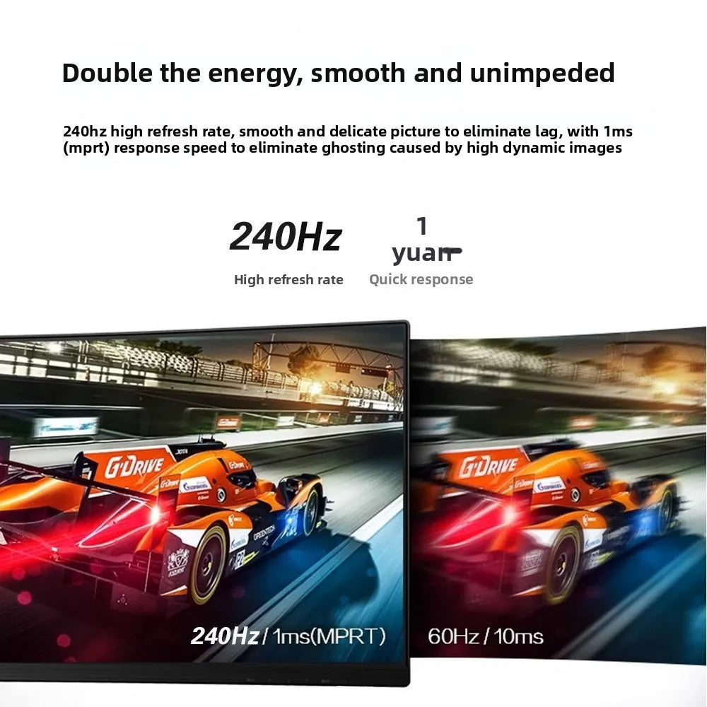 49-inch 5K curved 240Hz ultra-wideband fishscreen HVA panel esports stock trading PBP computer external monitor