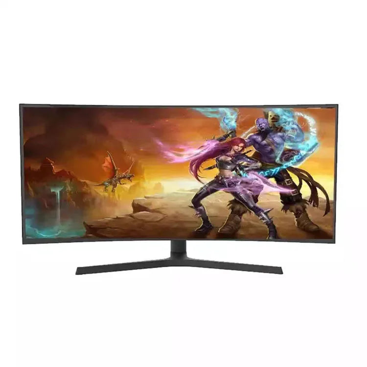 34" Curved Ultrawide Gaming Monitor UWQHD 165Hz 1500R 1ms HDR FreeSync Height/Tilt Adjustable PC Screen